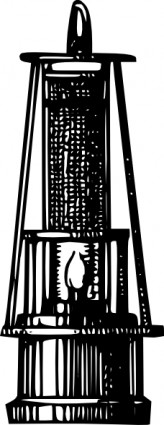 アンティーク キャンドル ライト ランタン クリップアート ベクター クリップ アート - 無料ベクター