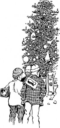 ベクターを無料ベクター クリップ アート - ツリー クリップ アートを見て