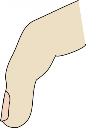 横指クリップアート ベクター クリップ アート - 無料ベクター