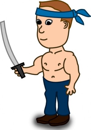 コミック文字偽忍者クリップ アート ベクター クリップ アート - 無料ベクター