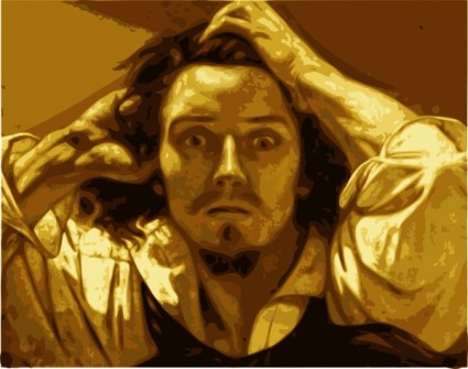 クールベの絵画クリップアート ベクター クリップ アート - 無料ベクター