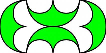 Anglo ローマ 2 パターン クリップ アート ベクター クリップ アート - 無料ベクターのカーブします。