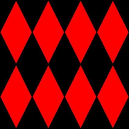 ダイヤモンドのハーレクイン 2 パターン クリップ アート ベクター クリップ アート - 無料ベクター