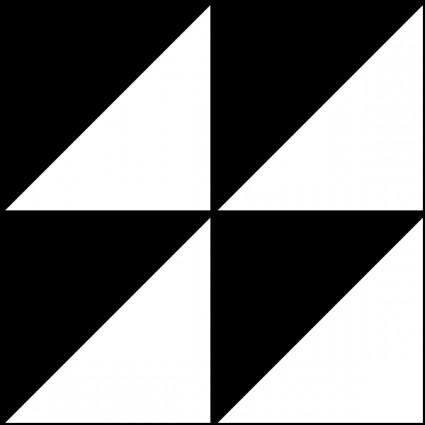 三角形正方形 1 パターン クリップ アート ベクター クリップ アート - 無料ベクター