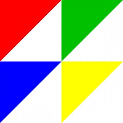 三角形正方形 3 パターン クリップ アート ベクター クリップ アート - 無料ベクター