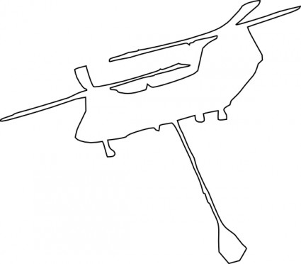 軍事ヘリコプター クリップアート ベクター クリップ アート - 無料ベクター