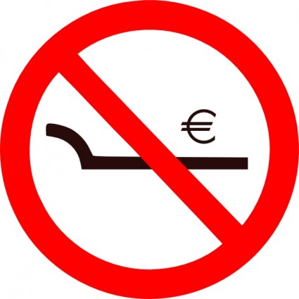 ベクター クリップ アート - 無料ベクター クリップ アートのシボ搾取の禁止