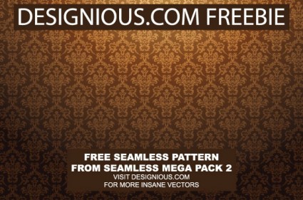 Baroq シームレス パターン ベクター パターン - 無料ベクター