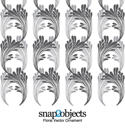 無料花ベクター飾りパターン ベクター花 - 無料ベクター
