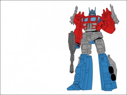 オプティマス プライム ベクター漫画 - 無料ベクター