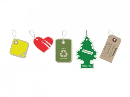 様々 なタグ ベクター アイコン - 無料ベクター