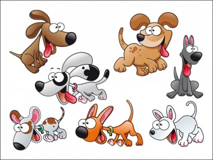 犬のベクターの漫画 無料ベクター 無料素材イラスト ベクターのフリーデザイナー