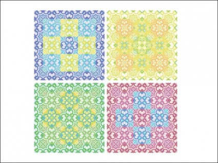 色パターン パターン ベクター - 無料ベクター