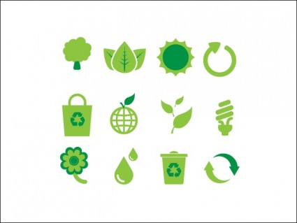 生態学的なベクター ベクターのアイコン - 無料ベクター