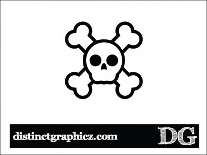 ジョリー ロジャース頭蓋骨ベクター misc - 無料ベクター