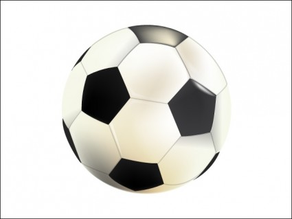 サッカー ボールのベクター クリップ アート - 無料ベクター