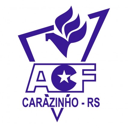 Carazinhense サッカー協会は、カラジニョ rs 無料ベクター 42.51 KB