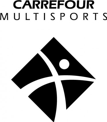 カルフール Multisports logo2 ベクターのロゴ - 無料ベクター