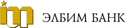 Elbim 銀行のロゴのベクターのロゴ - 無料ベクター