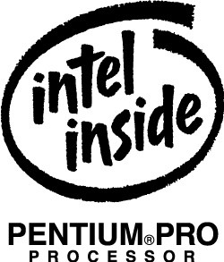 インテル PentiumPro ベクターのロゴ - 無料ベクター
