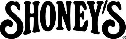 ショニーズ ポンプルーム ロゴマーク ベクター - 無料ベクター