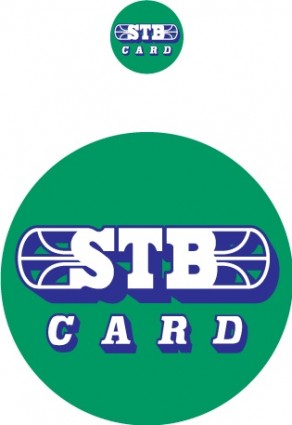 Logo2 の STB カードのベクターのロゴ - 無料ベクター