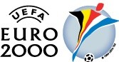 UEFA Euro2000 サッカーのロゴのベクターのロゴ - 無料ベクター