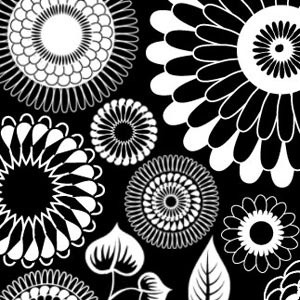 日本の花の photoshop のブラシ