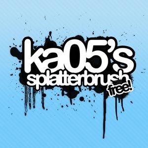 Splater ブラシ photoshop のブラシ