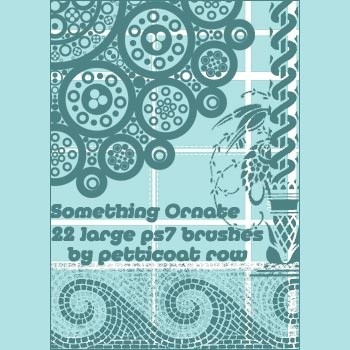 何か華やかな photoshop のブラシ