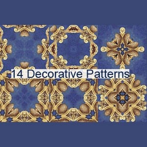 装飾的なパターン Photoshop パターン