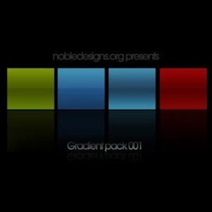 グラデーション パック 001 Photoshop スタイル