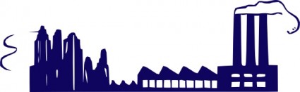 工場の建物クリップアート ベクター クリップ アート - 無料ベクター