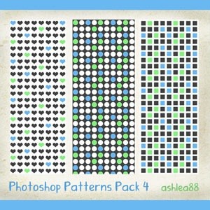 PS パターンをパック 4 Photoshop パターン