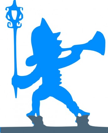 消防士の打撃ホーン クリップアート ベクター クリップ アート - 無料ベクター