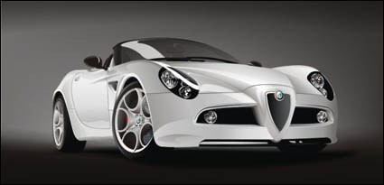 Alfa Romeo 純正 8 c スパイダー ベクター車 - 無料ベクター