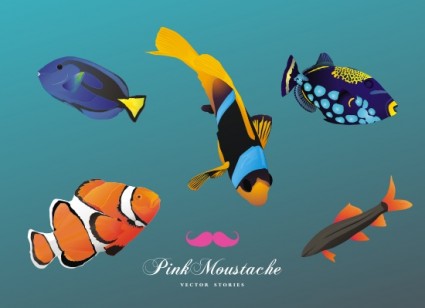 無料ベクター無料ベクター - ベクター動物を魚します。