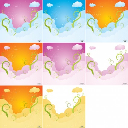 夢のような空のベクター ベクター misc - 無料ベクター