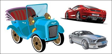 3 ベクター素材ベクター車 - 無料ベクター