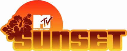 Mtv の夕焼け無料ベクター 197.69 KB