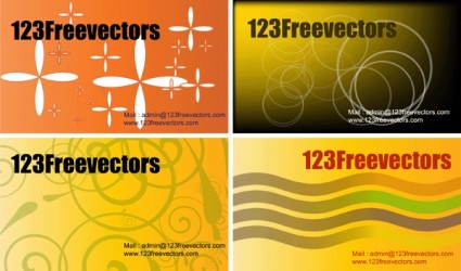 無料のベクターの訪問カード ベクターの他無料ベクター