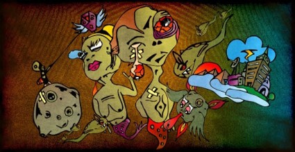 クレイジー ベクター ベクターその他 - 無料ベクター