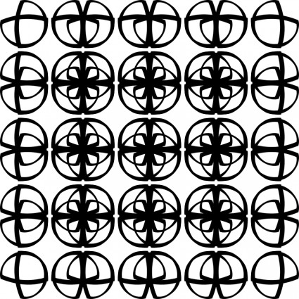 パターン 43 a 無限多く薄い DS タイル無料ベクター 134.68 KB