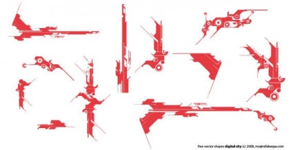 デジタル都市ベクター ベクターその他 - 無料ベクター