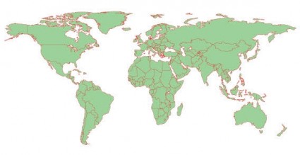 世界地図のベクター無料ベクター - ベクター misc