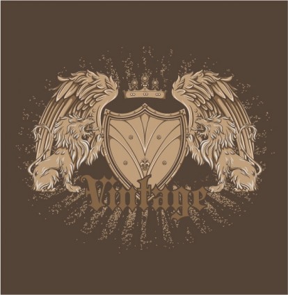 無料ベクター ヴィンテージ エンブレム無料ベクター 1.42 MB