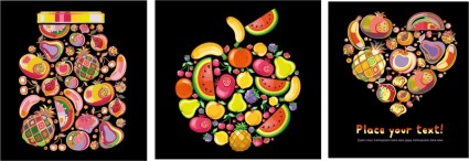 フルーツ無料ベクター 1.12 MB