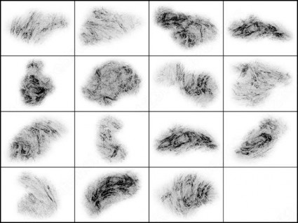 シャドウ ブラシ photoshop のブラシします。