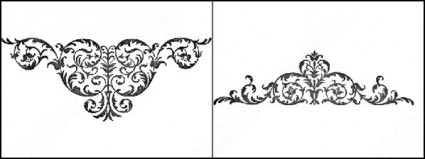 8 本の飾りブラシ photoshop のブラシ