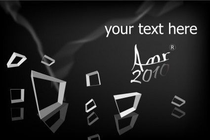白い自由のキューブ ベクター 878.09 KB